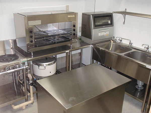 厨房機器設備設置工事